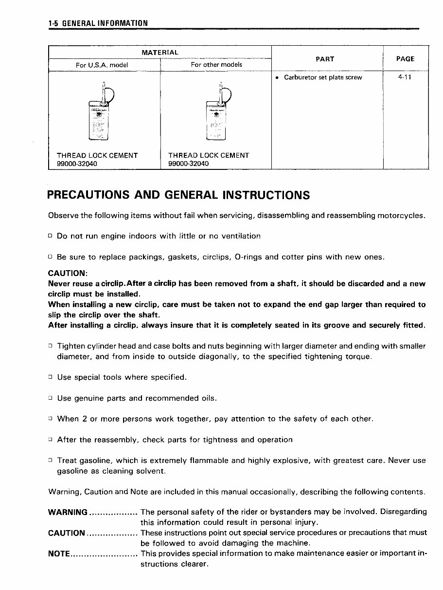 2006-2007 Suzuki GS500 Service & Repair Manual preview img 9