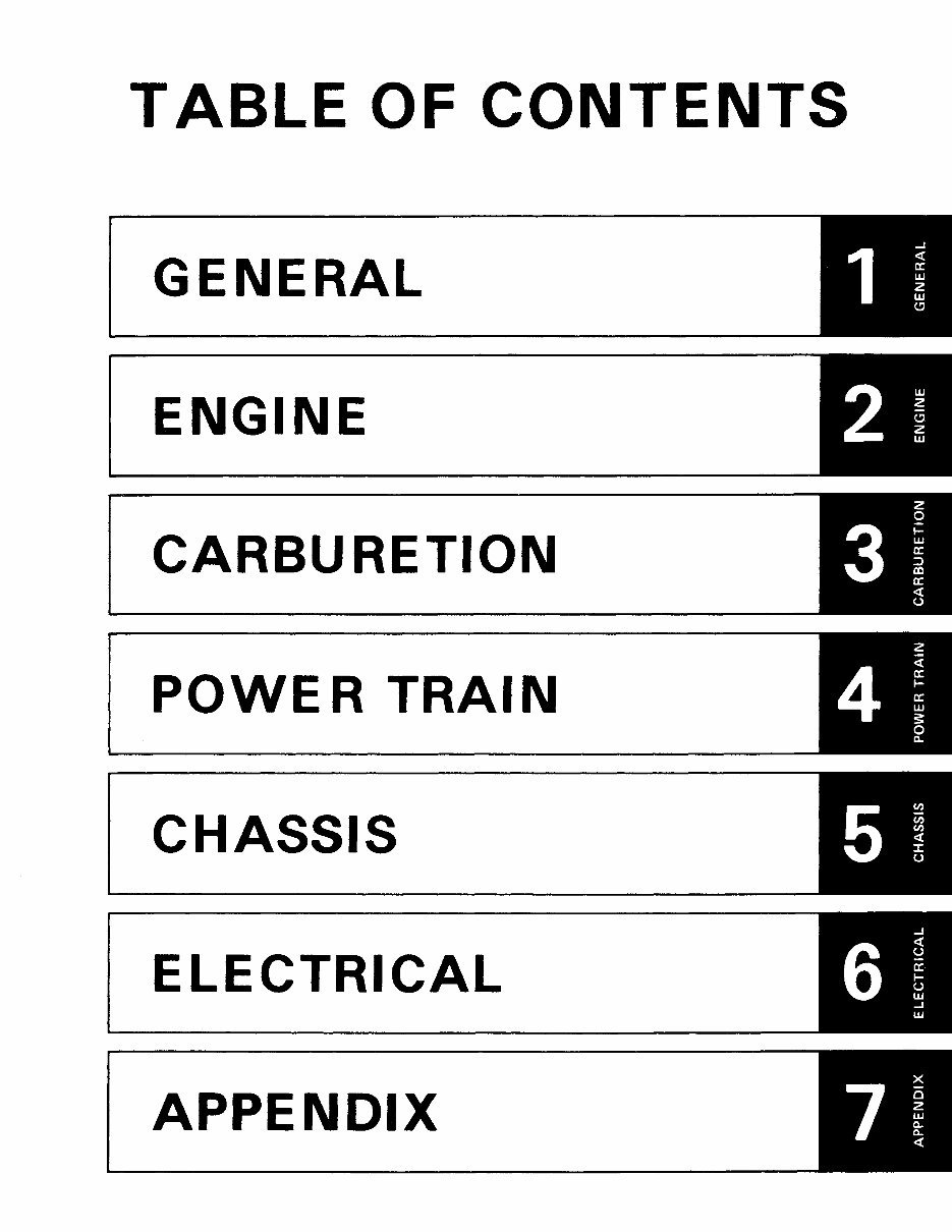 1982-2000 Yamaha BR250F Bravo Snowmobile Service Repair Workshop Manual (1982 1983 1984 1985 1986 1987 1988 1989 1990 1 preview img 3