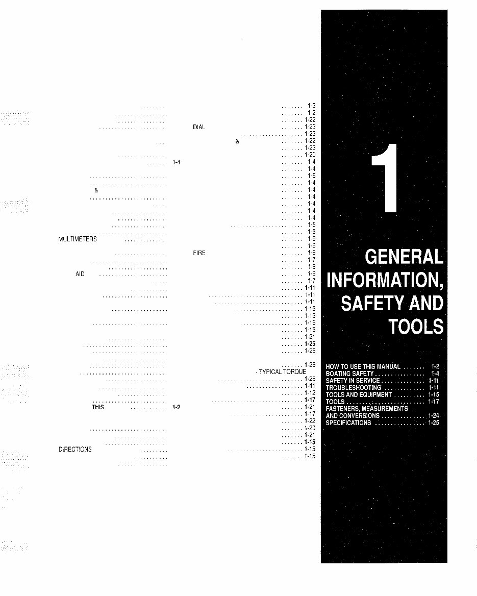 1986 OMC 3.0L (181 CID) 4-Cylinder Sterndrive OEM Service & Repair Manual preview img 3