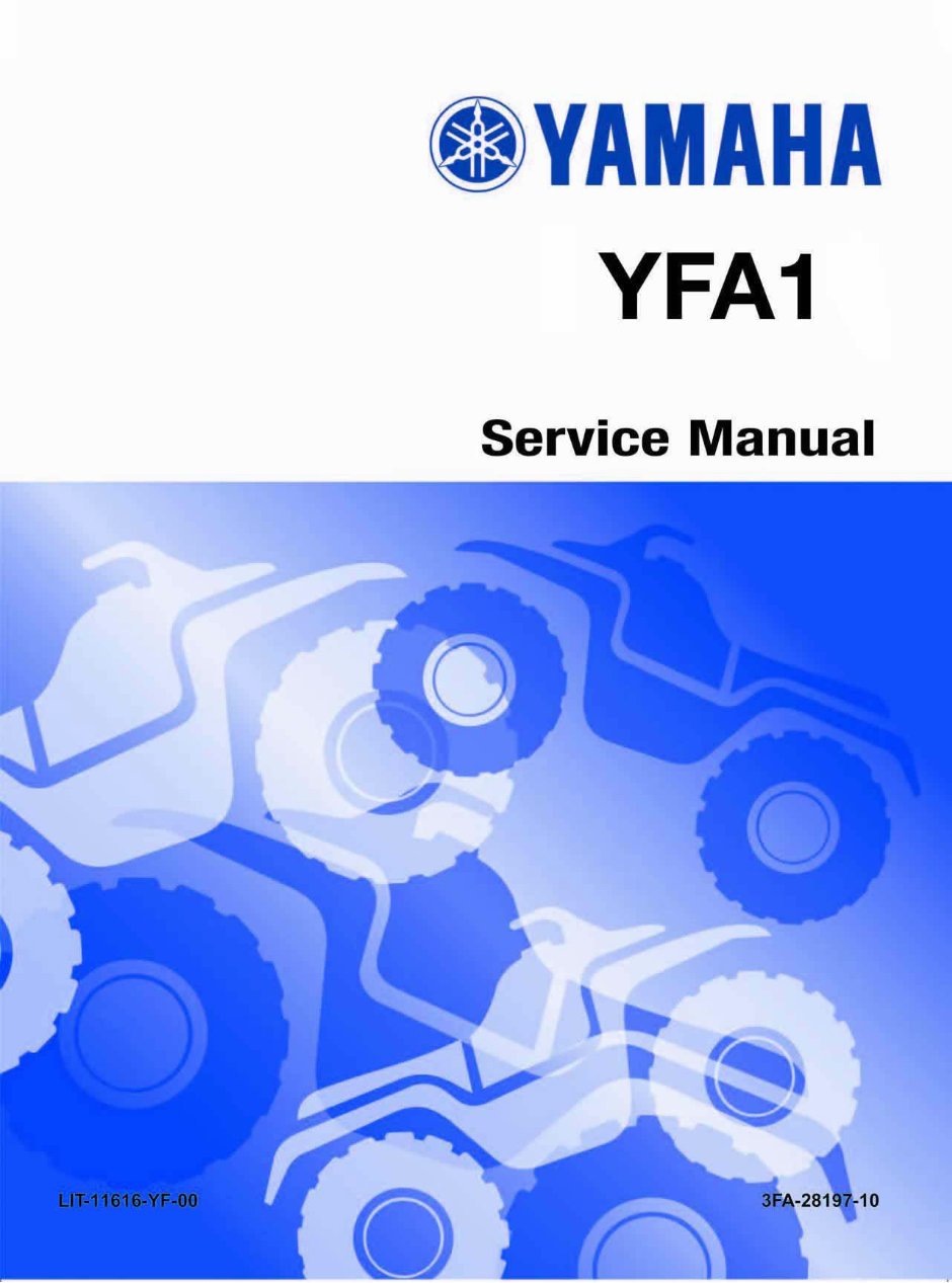 1989-2000 Yamaha Breeze 125 ATV Service Repair Manual