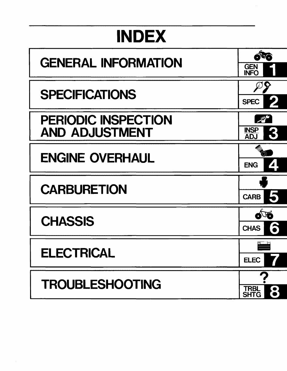 1989 - 2004 YAMAHA BREEZE 125 Service Repair Manual preview img 6