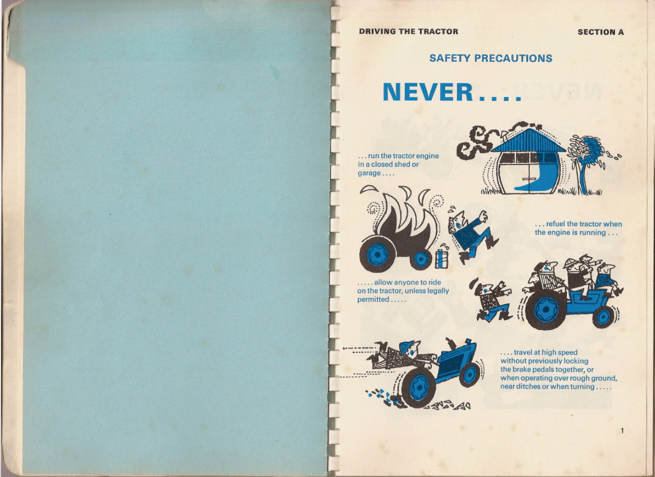 1965-1975 Ford 5000 4 Cylinder Tractor Owners Manual preview img 5