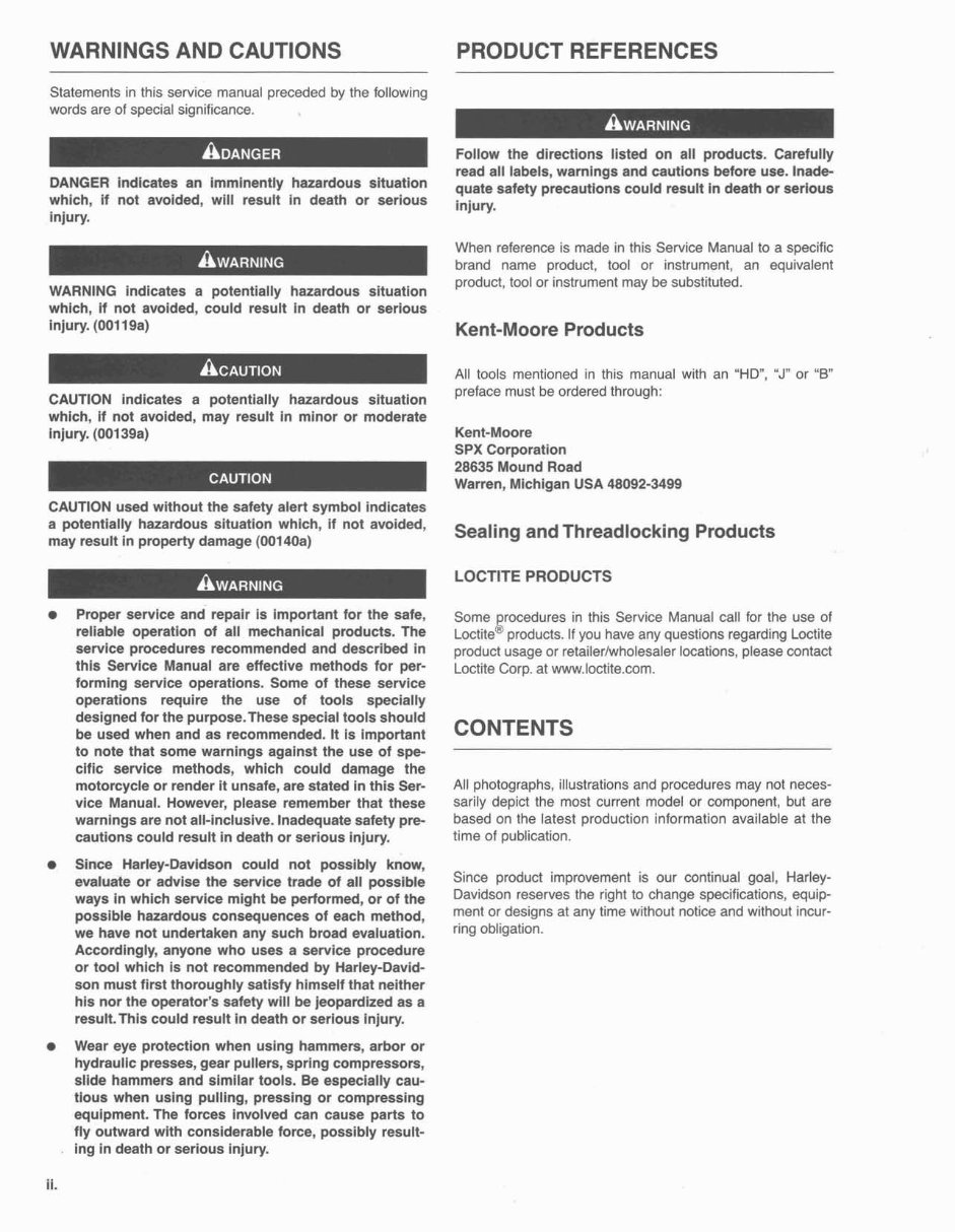 Harley Davidson FLSTC Heritage Softail 2009 Service Manual preview img 4