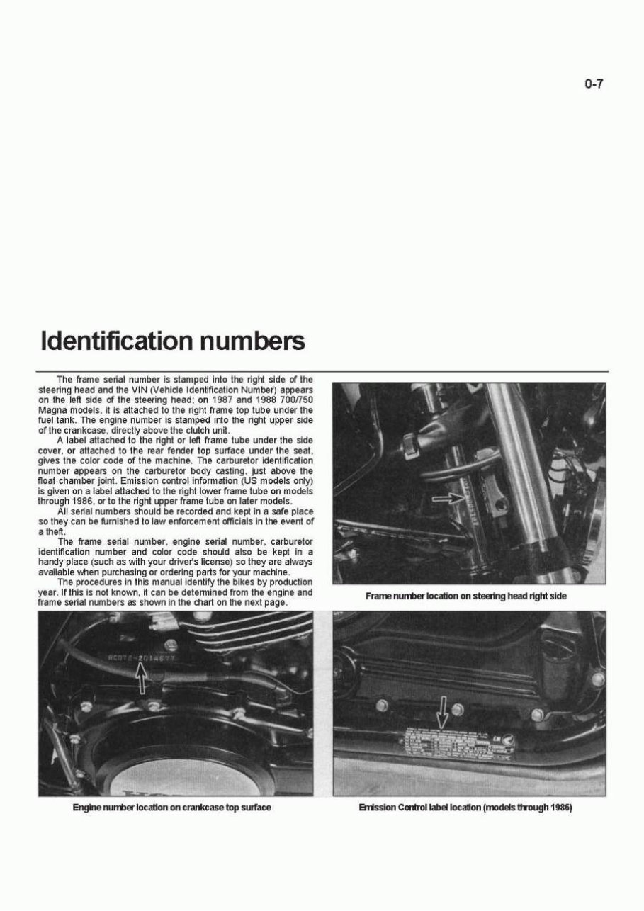1982-1988 Honda V45/V65 Sabre/Magna (VF700/VF750/VF1100) V4 Service & Repair Manual preview img 7