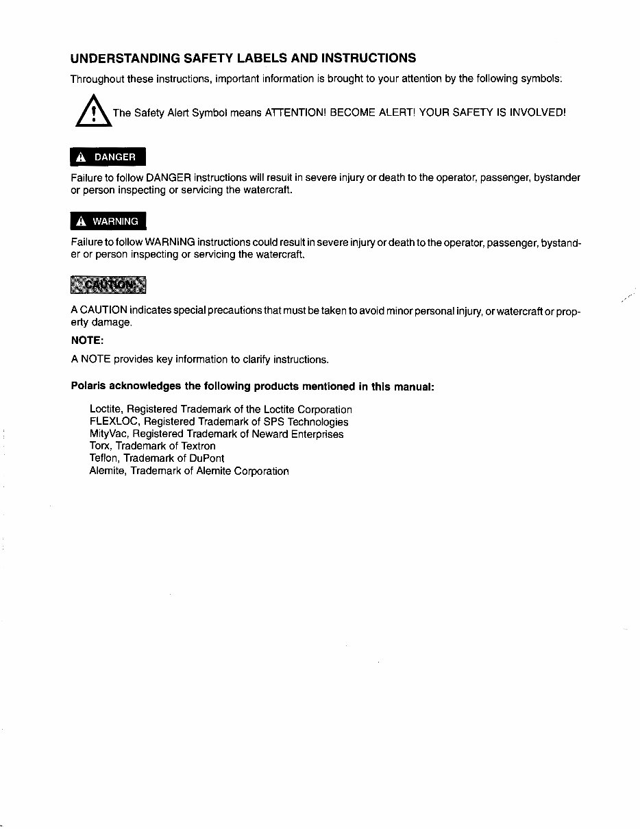 2000 POLARIS VIRAGE Factory Service & Work Shop Manual preview img 3