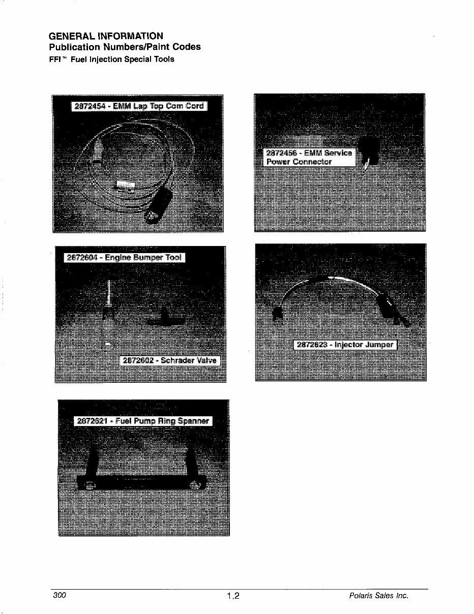 2000 POLARIS VIRAGE Factory Service & Work Shop Manual preview img 6