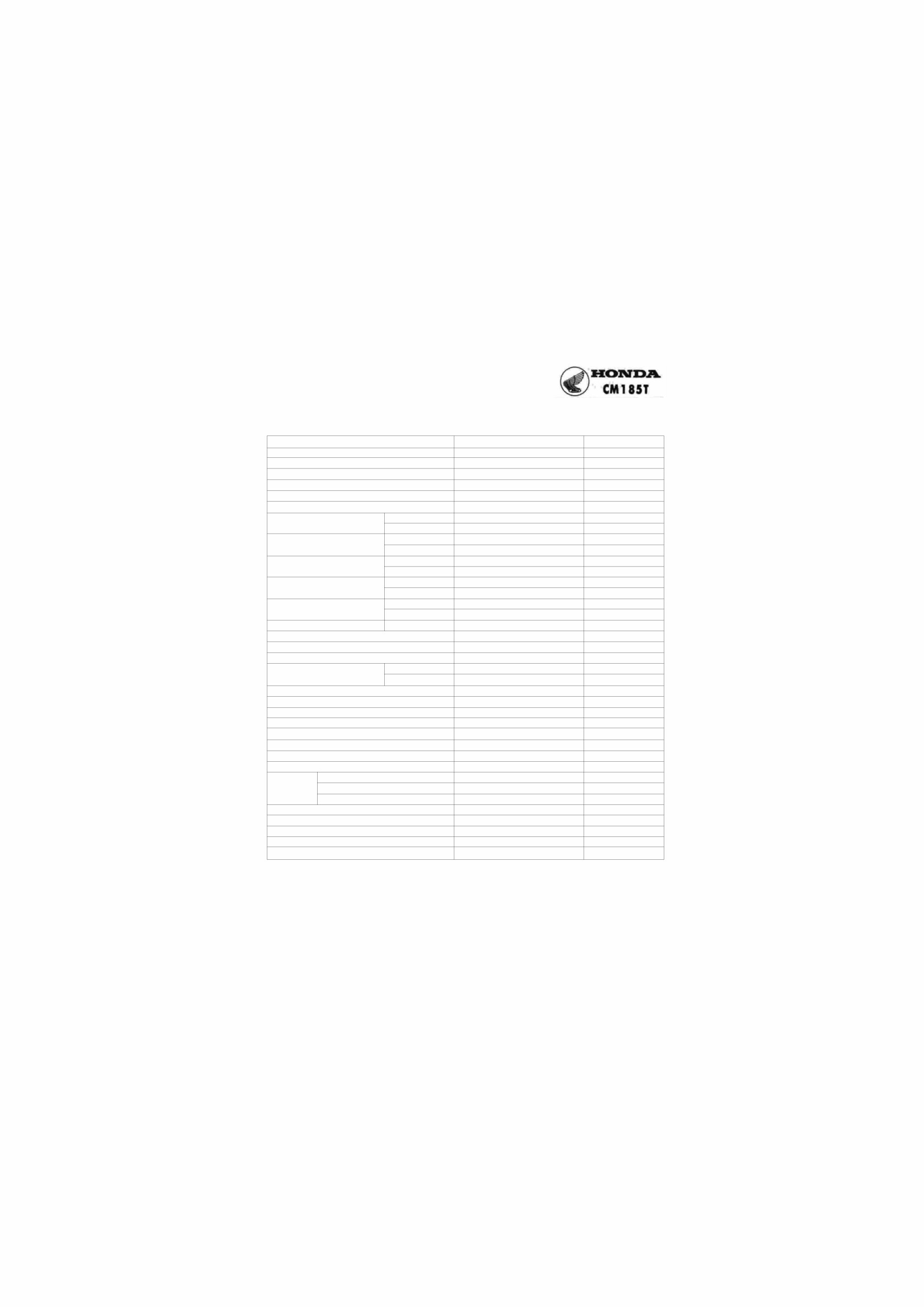 HONDA CM185T TWINSTAR Service Repair Manual 1978-1979 preview img 3