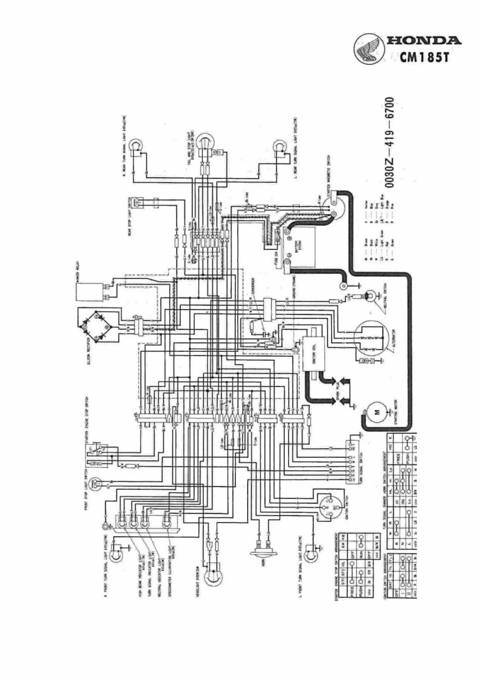HONDA CM185T TWINSTAR Service Repair Manual 1978-1979 preview img 9
