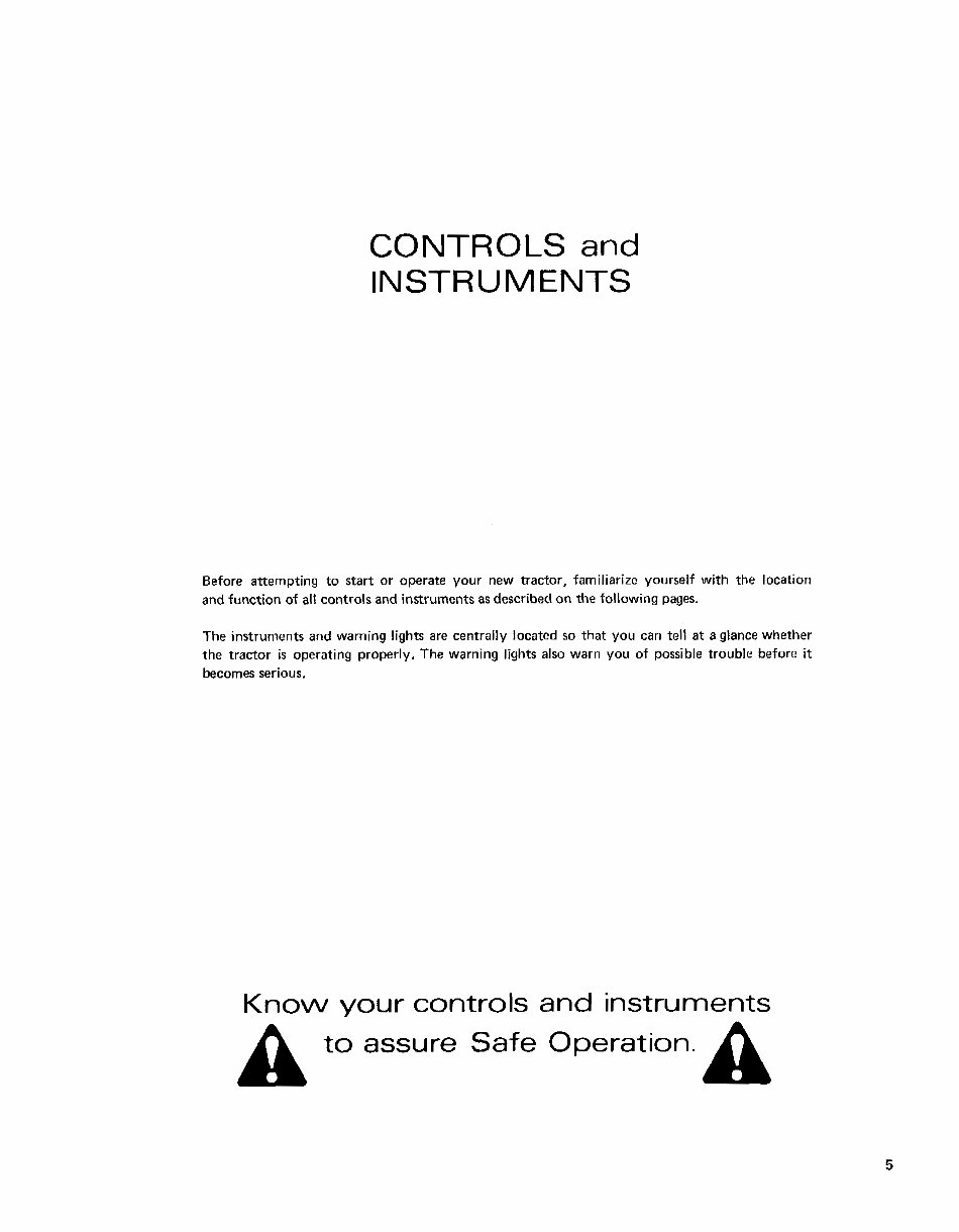 Ford 335 Industrial Tractors Owners Operators Maintenance Manual Ford Tractor preview img 8