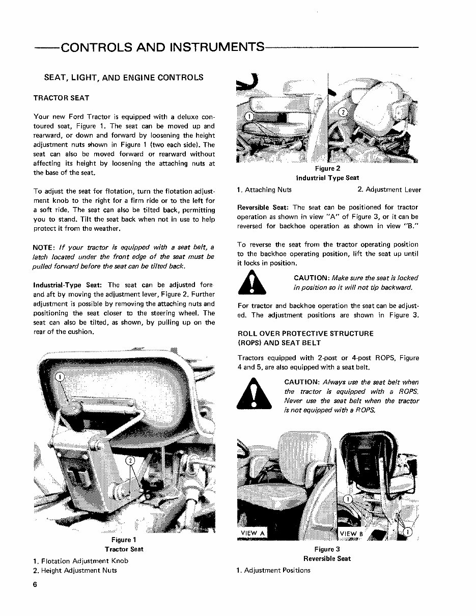 Ford 335 Industrial Tractors Owners Operators Maintenance Manual Ford Tractor preview img 9