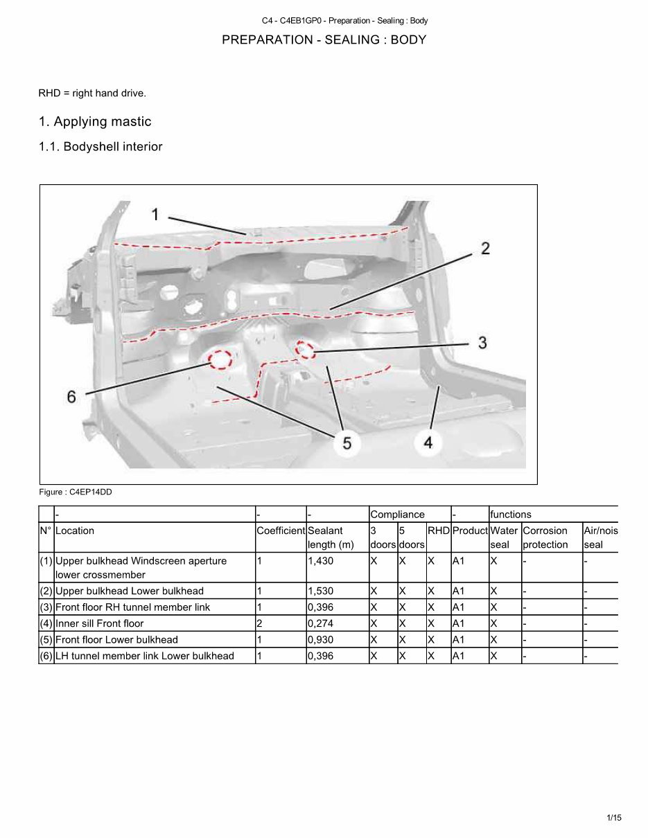 2006 CITROEN C4 Service and Repair Manual preview img 2