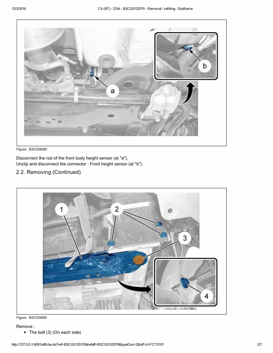 2012 Citroën C4 (2nd-Gen) Service & Repair Manual preview img 1