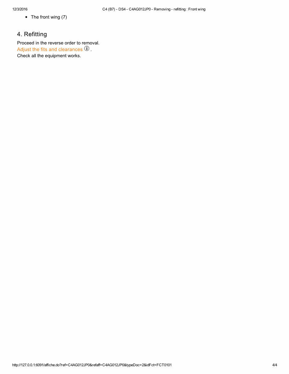 2012 Citroën C4 (2nd-Gen) Service & Repair Manual preview img 10