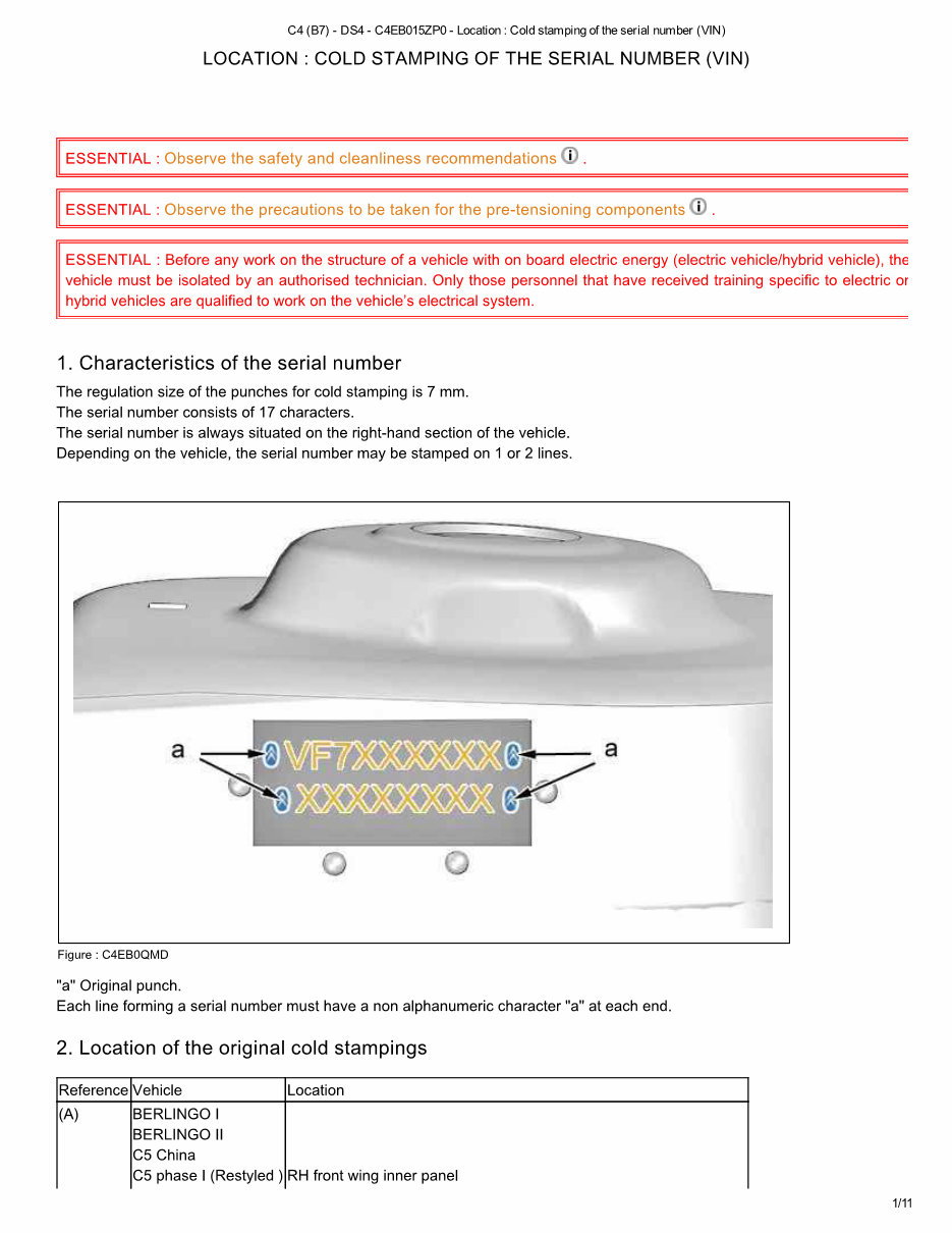 2011 Citroen C4 (B7) Service & Repair Manual preview img 2