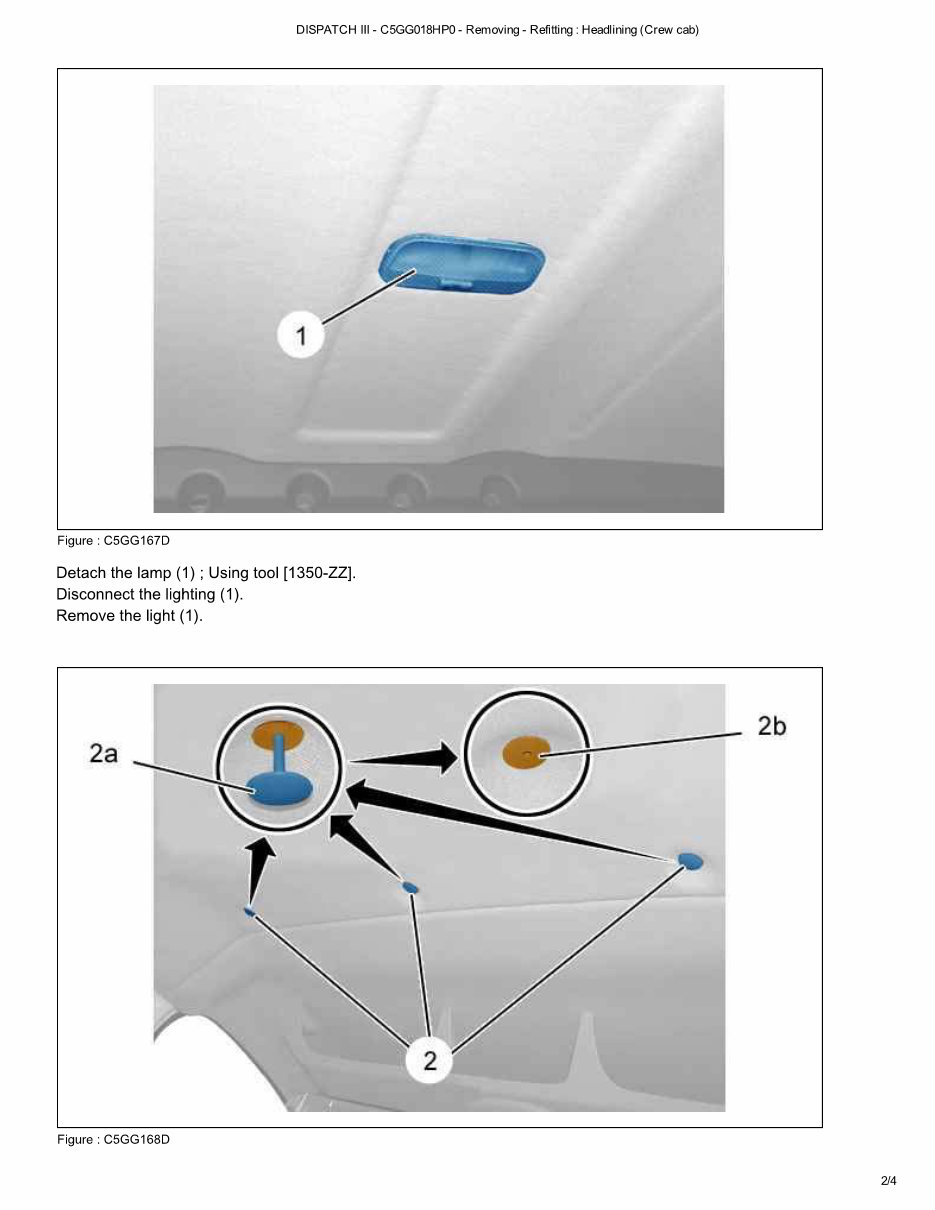2013 CITROEN JUMPY II Service and Repair Manual preview img 10