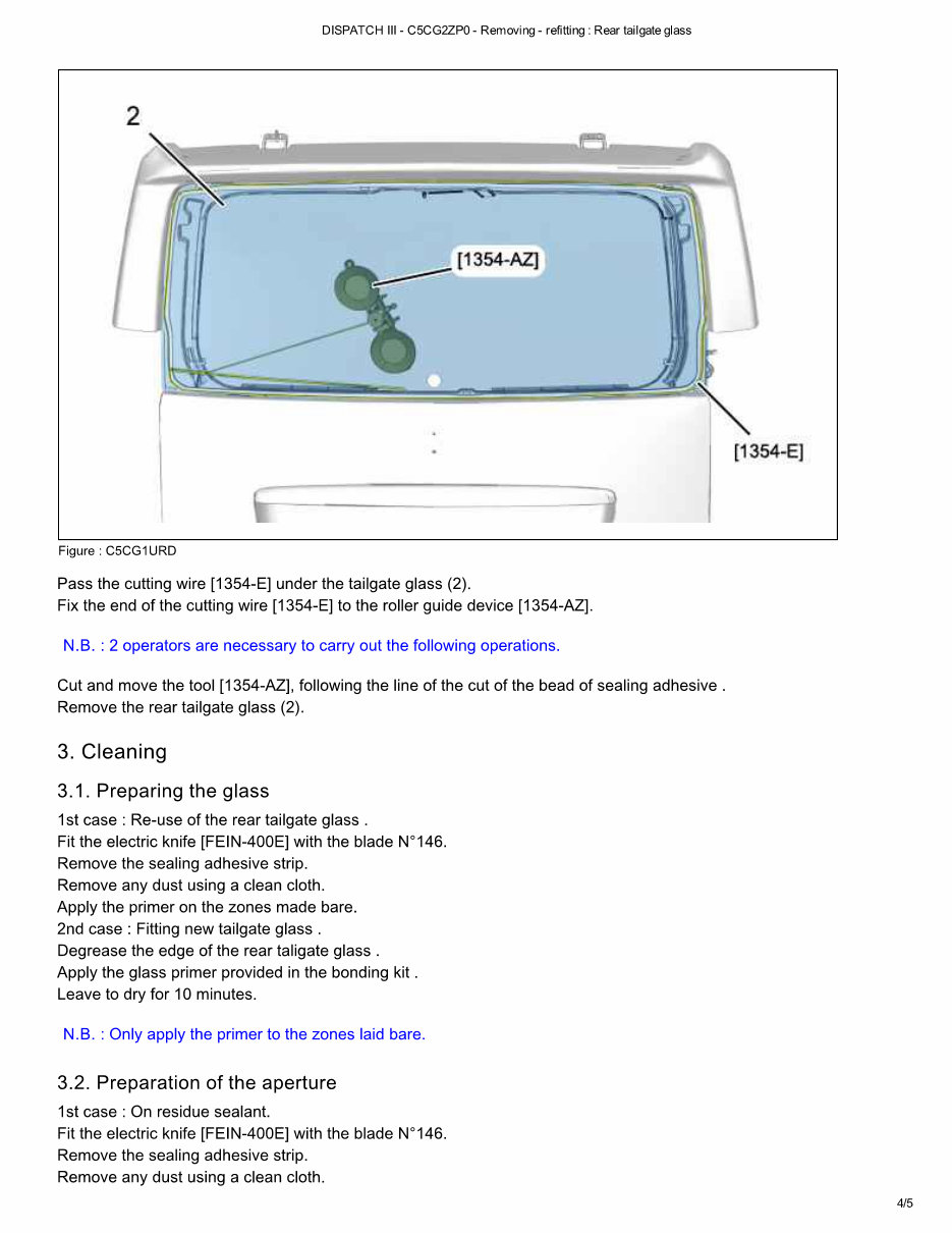 2013 CITROEN JUMPY II Service and Repair Manual preview img 7