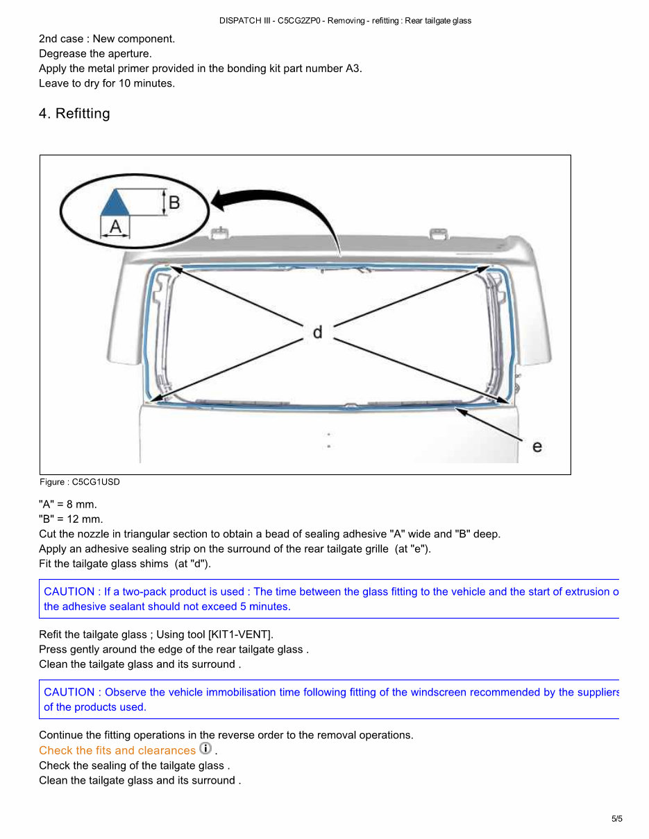 2013 CITROEN JUMPY II Service and Repair Manual preview img 8