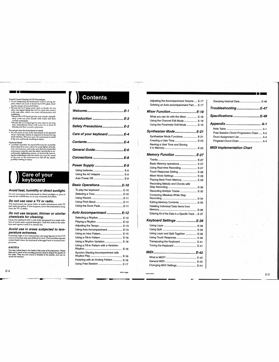 Service Manual CASIO CTK-601 ELECTRONIC KEYBOARD preview img 4