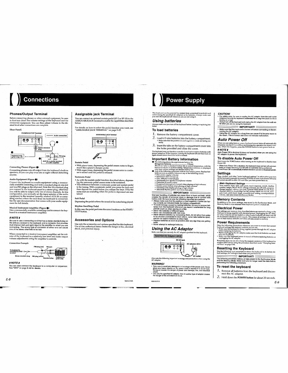 Service Manual CASIO CTK-601 ELECTRONIC KEYBOARD preview img 6