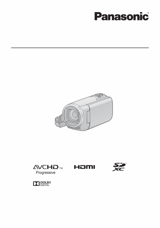 Panasonic HC-V180 V180K Service Manual Repair Guide preview img 1