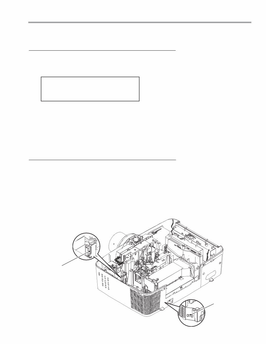 Sanyo PLC-WM5500L Multimedia Projector Service Manual preview img 5