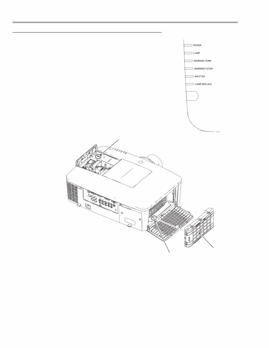 Sanyo PLC-WM5500L Multimedia Projector Service Manual preview img 6