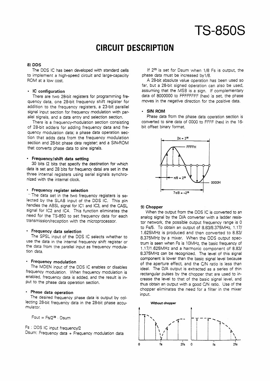 Kenwood TS 850S Service manual preview img 8