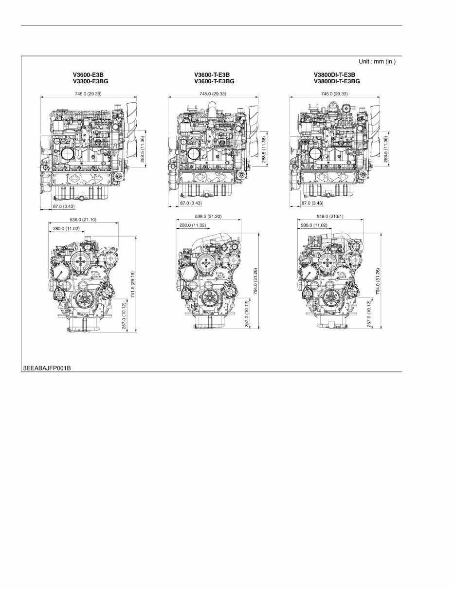 Kubota V3300/V3600/V3800 Diesel Engines OEM Service & Repair Manual preview img 10