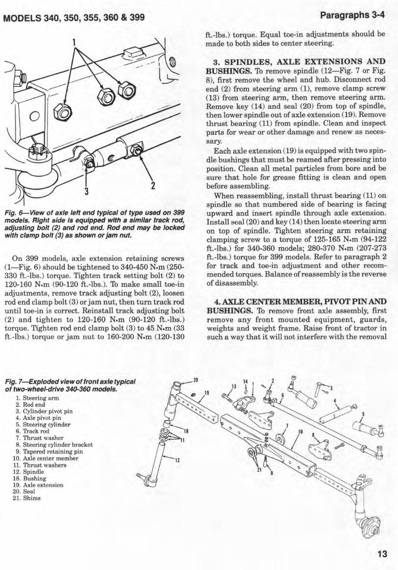 Massey Ferguson MF350 Tractor OEM Service & Repair Manual preview img 10