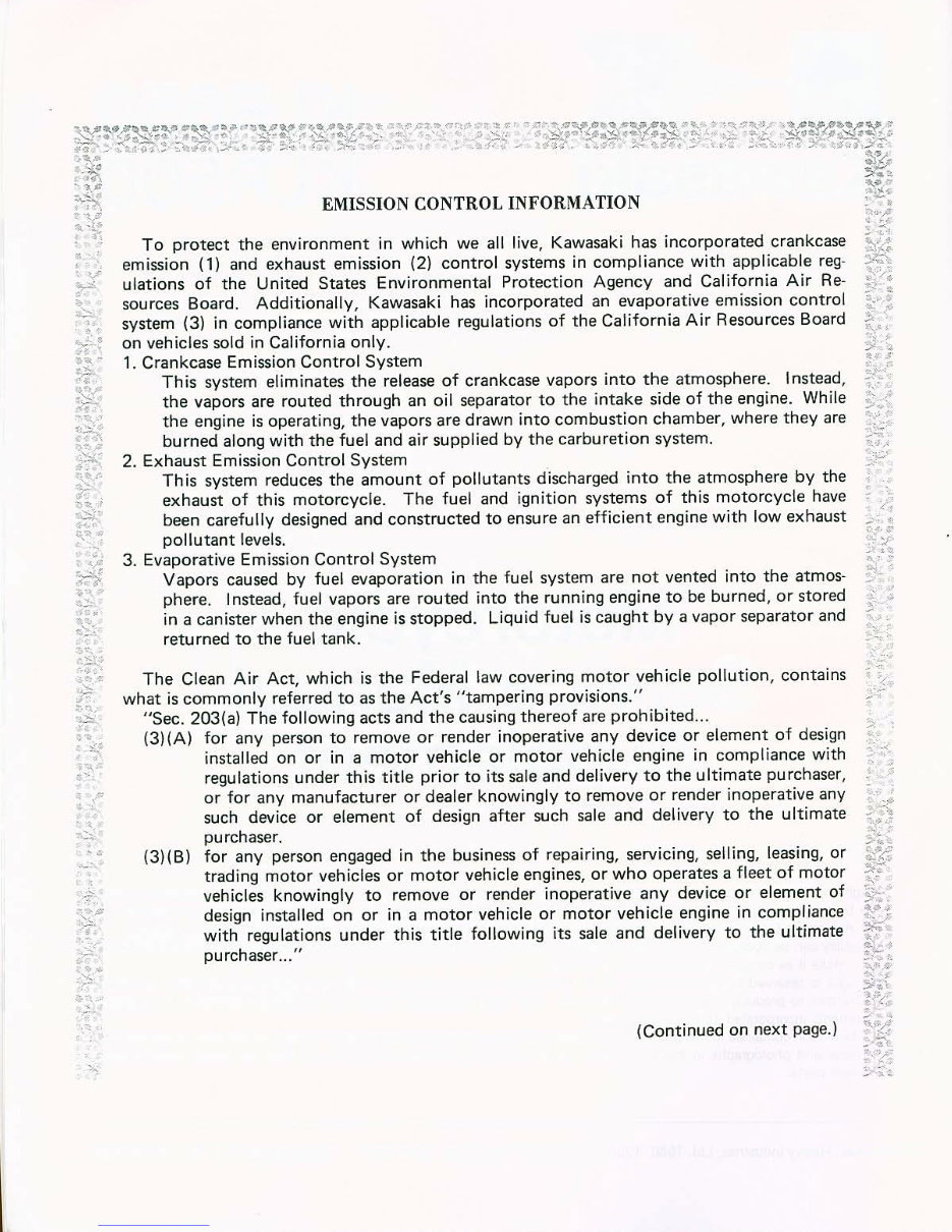 1987-1995 Kawasaki KLR650 KLR500 KL650 KL500 Motorcycle Service & Repair Manual preview img 3