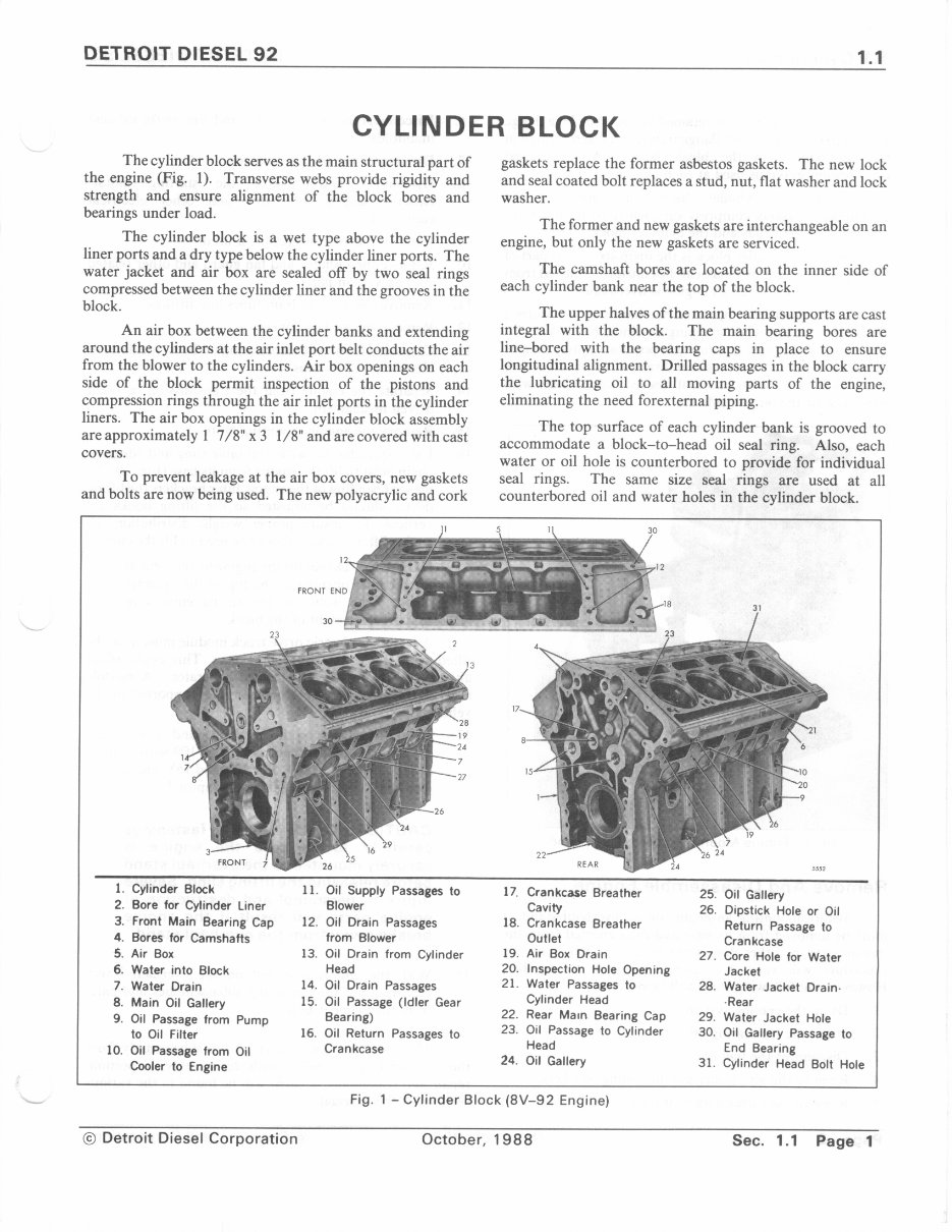 Detroit Diesel Series 92 Service Manual Workshop Repair preview img 2