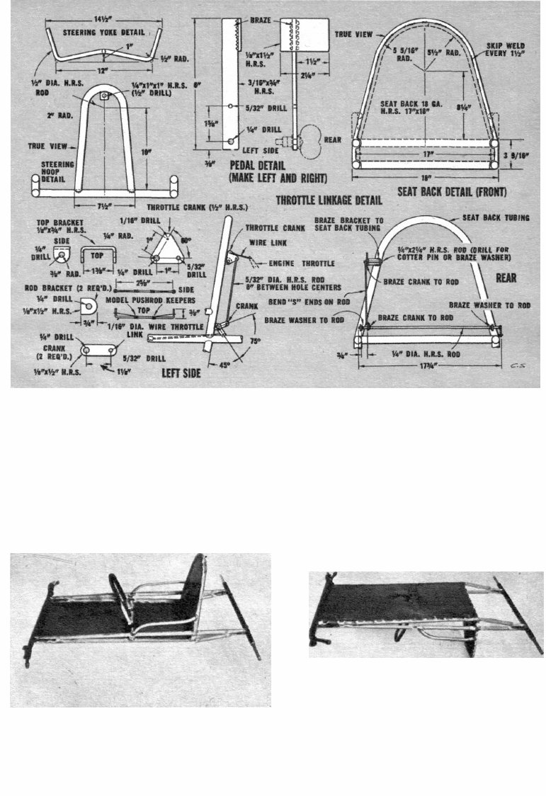 Vintage Old School Go-Kart Plans preview img 2