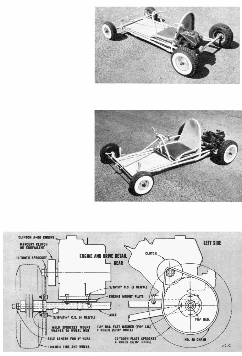 Vintage Old School Go-Kart Plans preview img 4