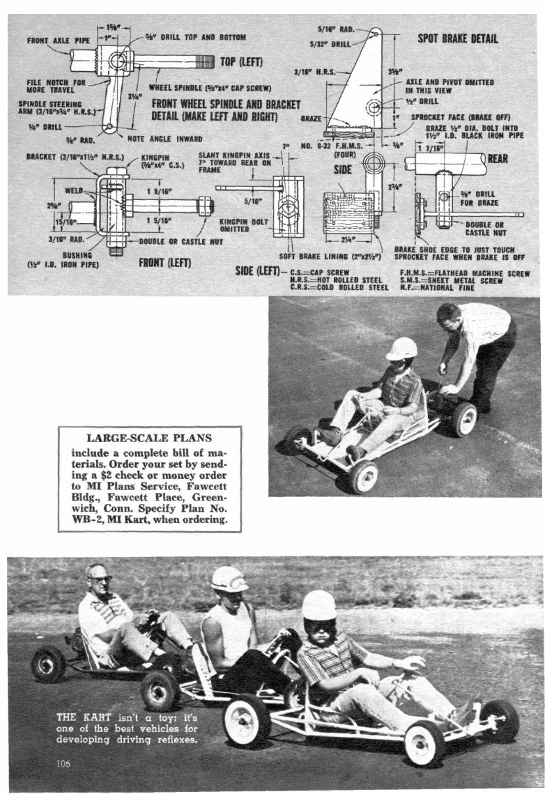 Vintage Old School Go-Kart Plans preview img 5