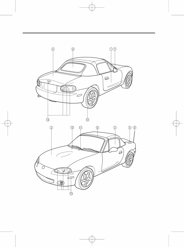 2004 Mazda Miata Owners Manual preview img 10