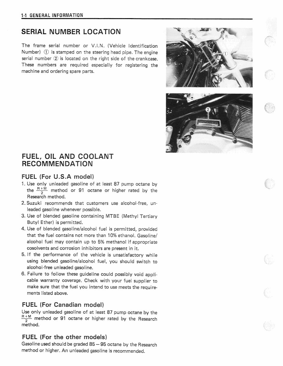 Suzuki GSF400 Bandit GK75A 1992-1993 Service Repair preview img 5