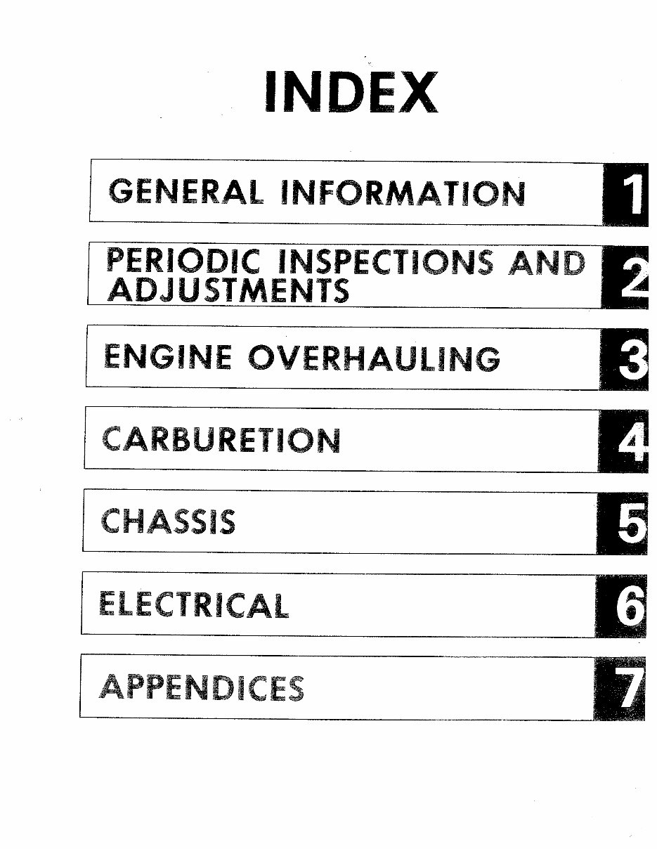 1980-1982 Yamaha XS850G/XS850SG OEM Service & Repair Manual preview img 2