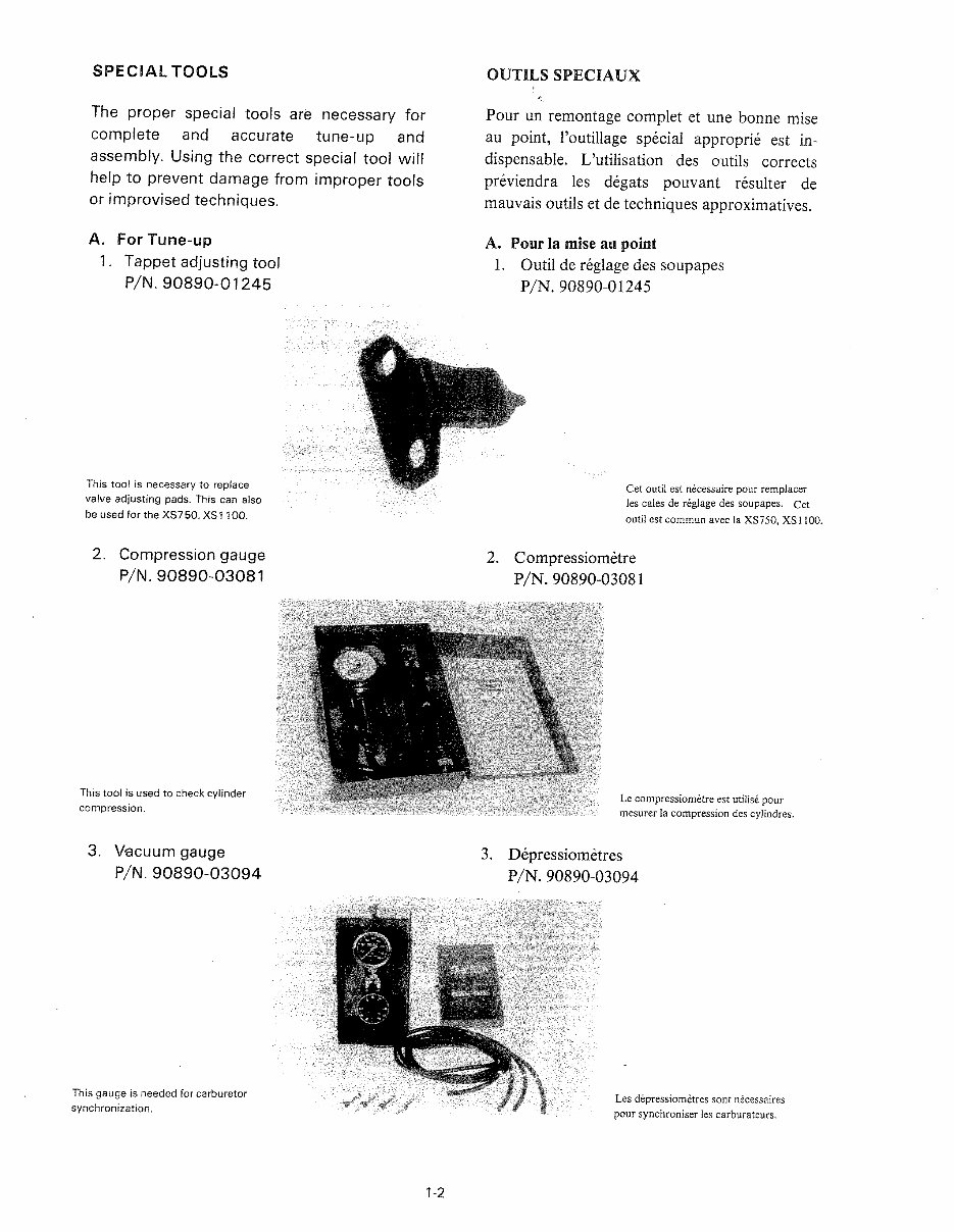1980-1982 Yamaha XS850G/XS850SG OEM Service & Repair Manual preview img 5