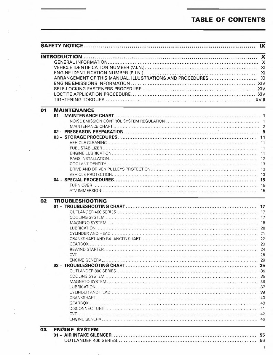 2005-2007 Can-Am Outlander Max 400 XT Service & Repair Manual preview img 2