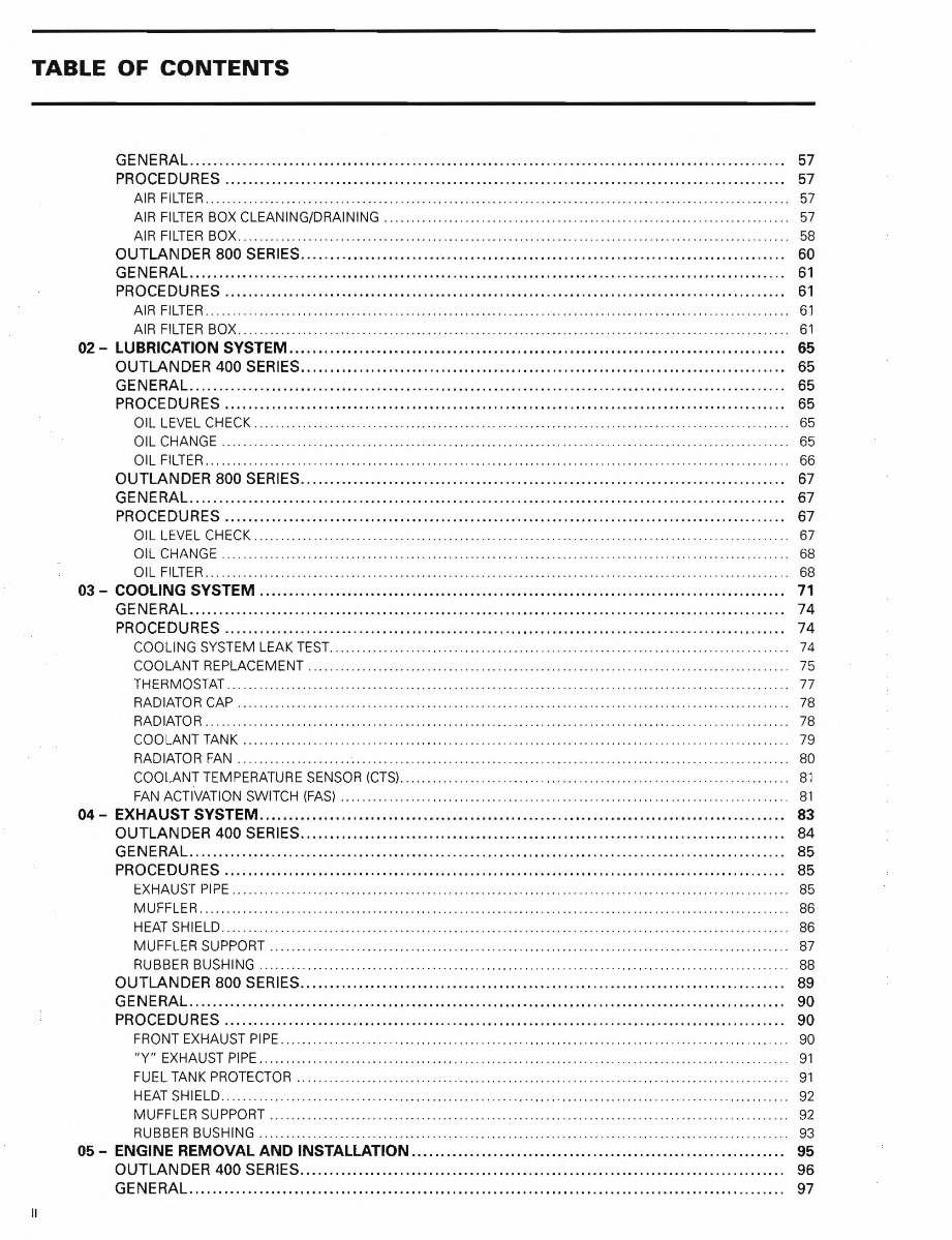 2005-2007 Can-Am Outlander Max 400 XT Service & Repair Manual preview img 3
