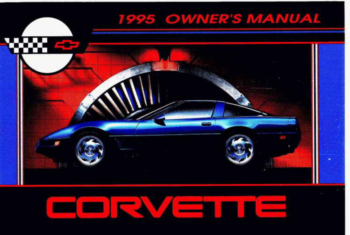 1995 CHEVY / CHEVROLET Corvette Owners Manual preview img 1