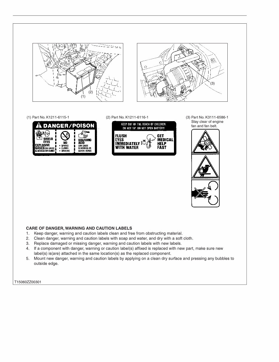 Kubota ZD28-EC Repair Service Manual preview img 8