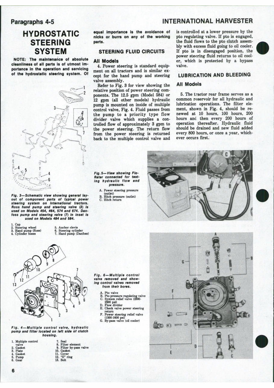 IH International Harvester 484 Repair Service Manual preview img 5