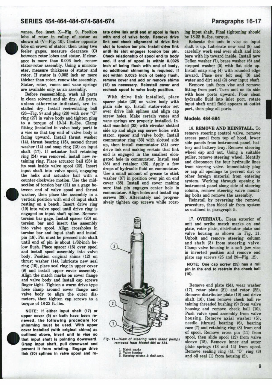 IH International Harvester 484 Repair Service Manual preview img 8