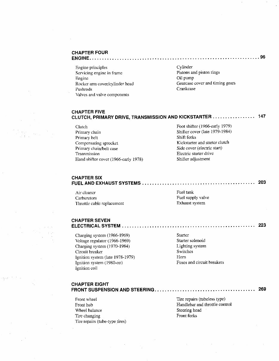 1966-1984 Harley-Davidson Shovelheads Service & Repair Manual preview img 3
