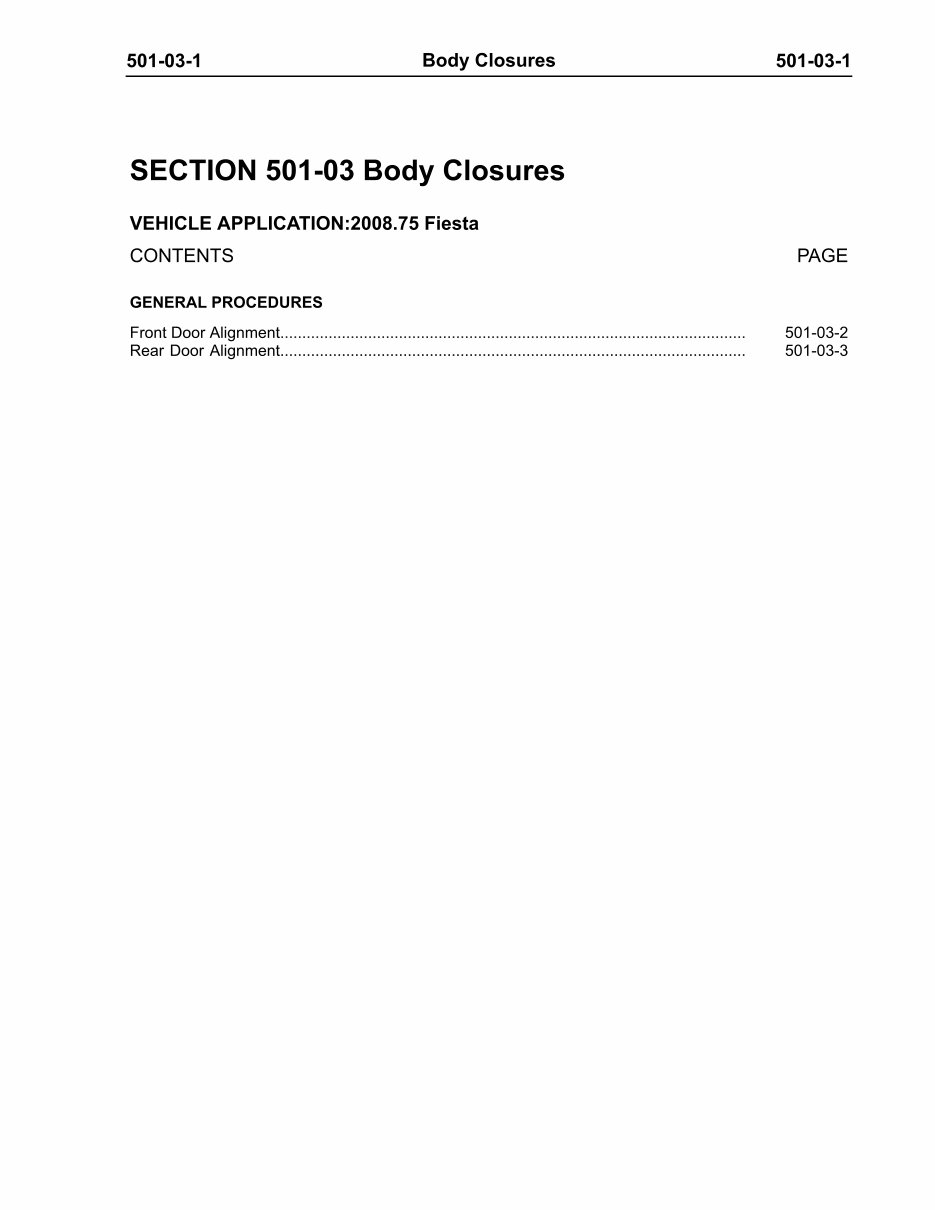 2009-2013 Ford Fiesta (WS) Service & Repair Manual preview img 9