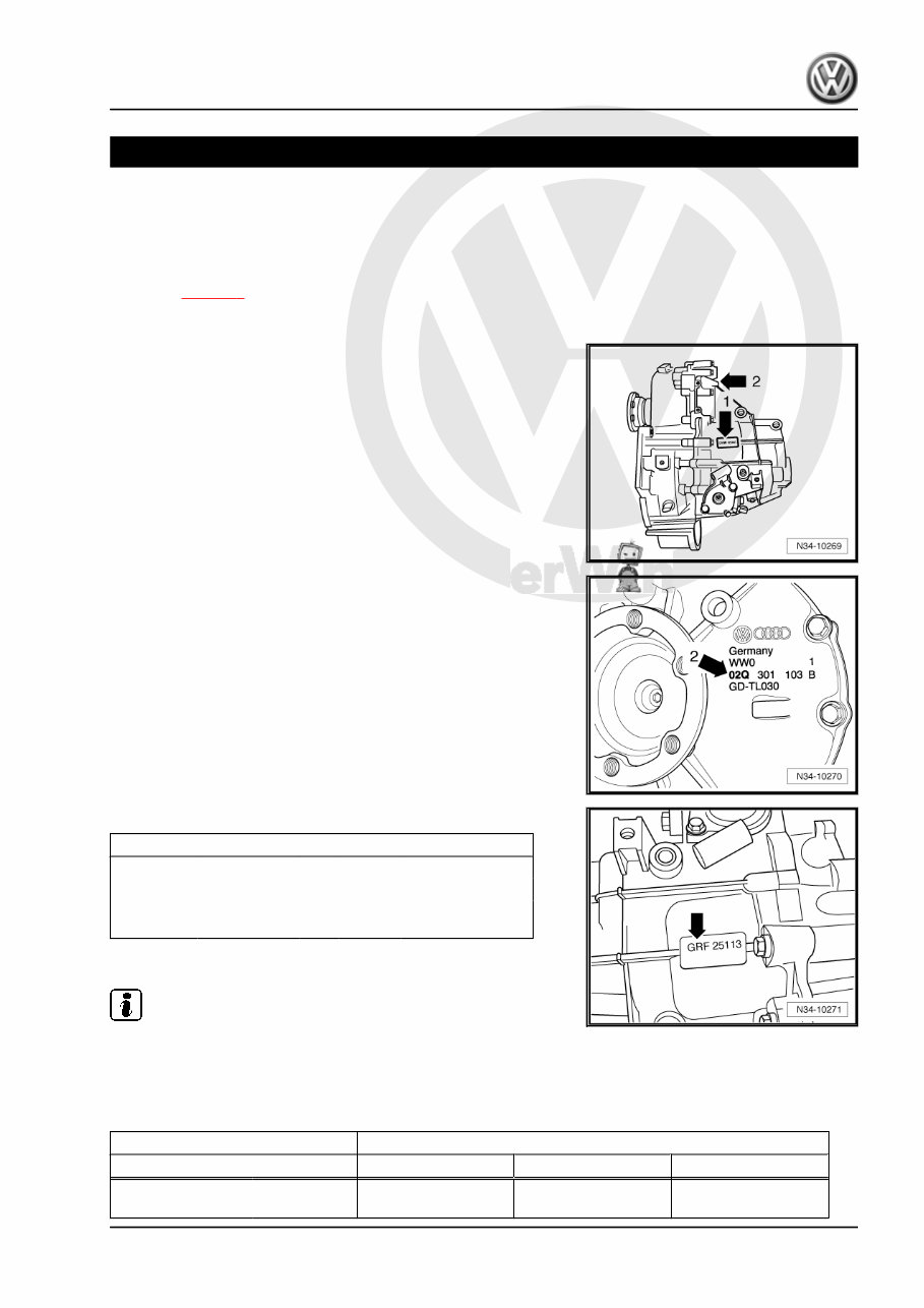 VW 6 SPEED Manual Gearbox 02Q Workshop Service Repair Manual preview img 5