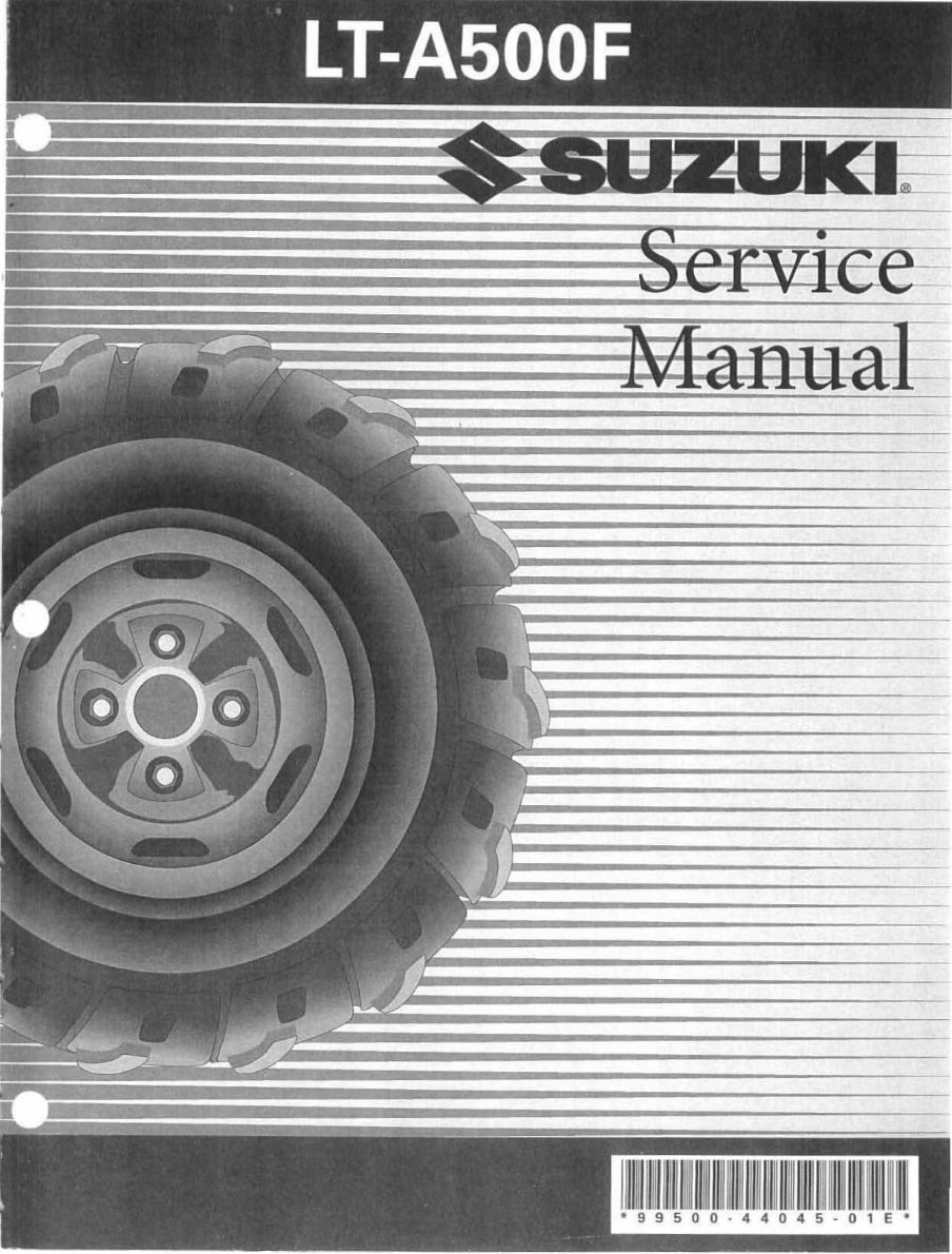 2002-2007 Suzuki Vinson 500 Service & Repair Manual preview img 1