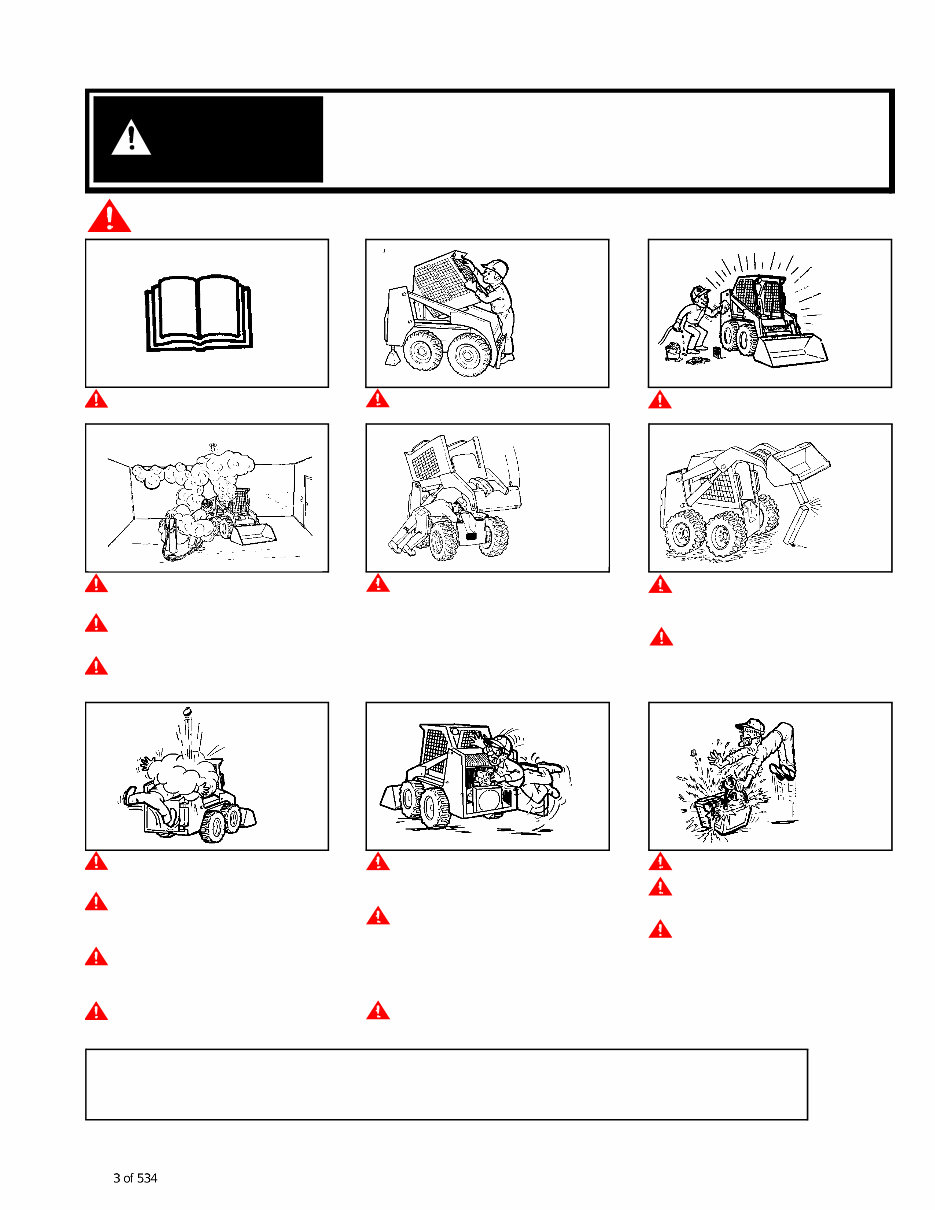 Model 843 843B Skid Steer Loader Repair Manual preview img 3