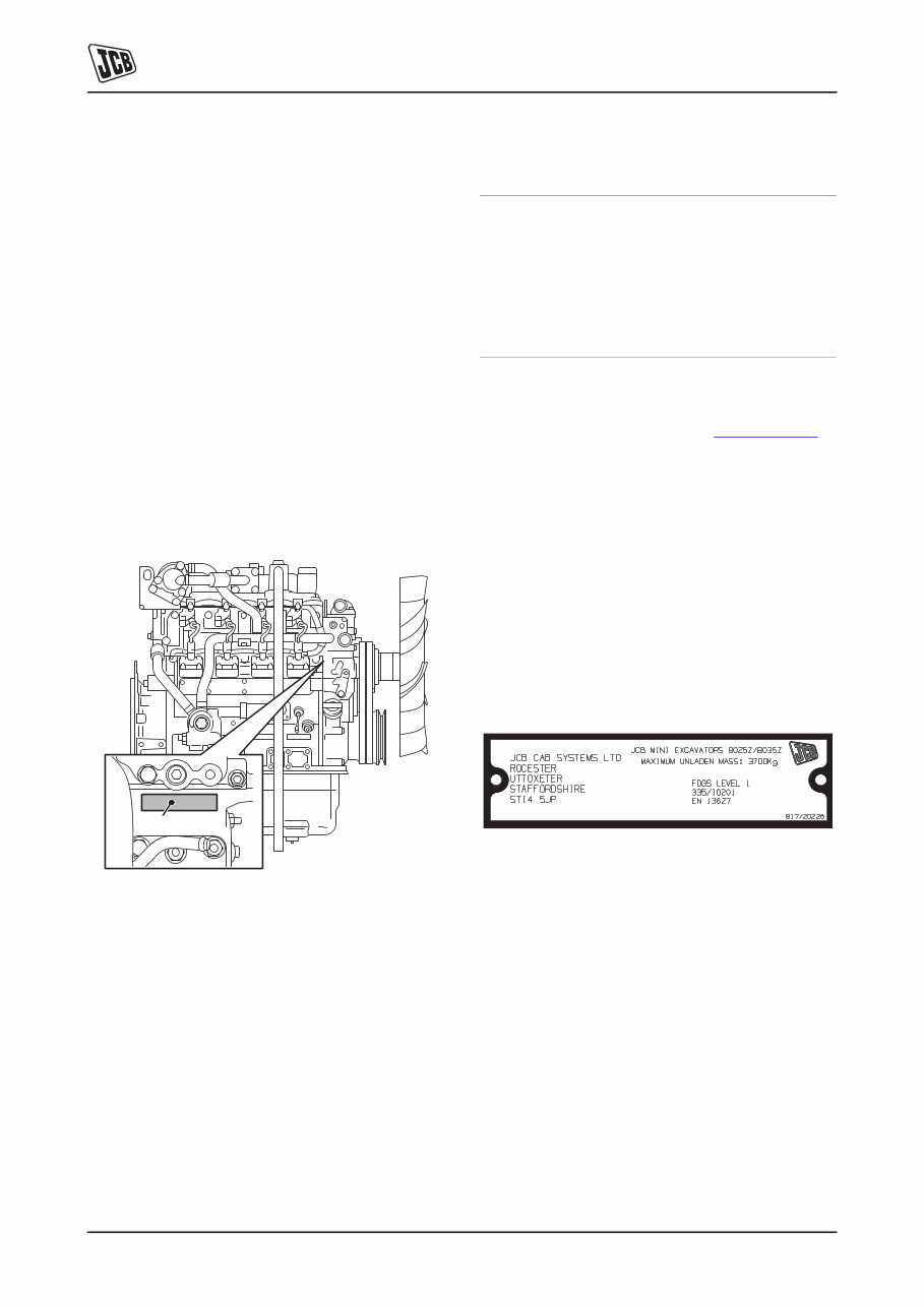 JCB 8085 Midi Excavator Workshop Service Manual for Repair preview img 10
